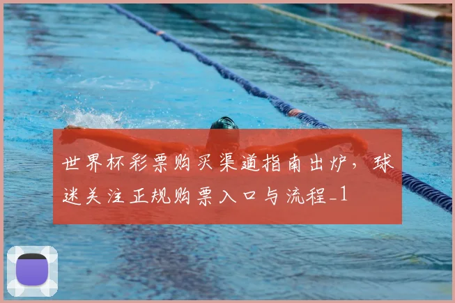 世界杯彩票购买渠道指南出炉,球迷关注正规购票入口与流程_1